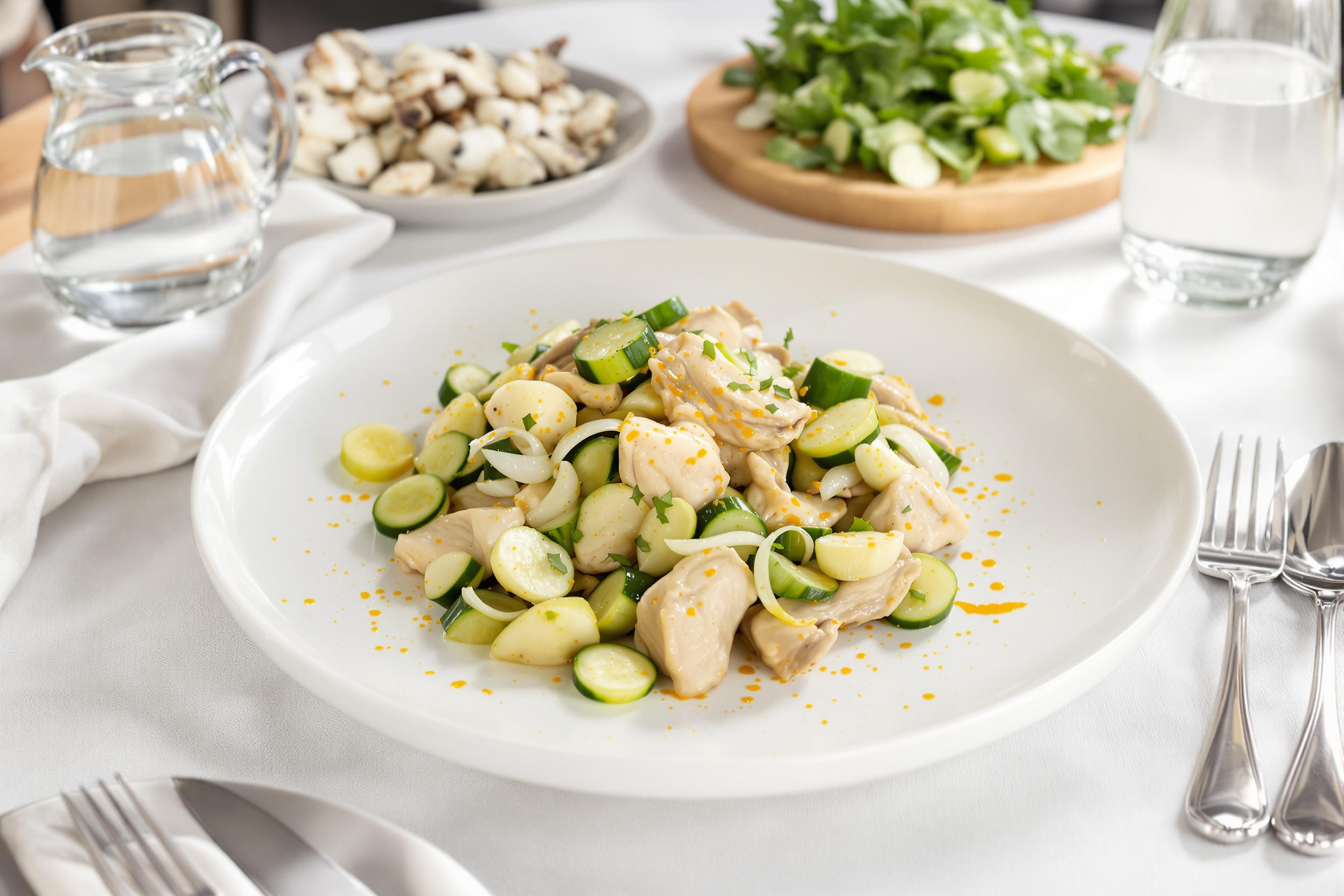 Recette minceur poulet courgette : idées légères au curry, champignons et plus