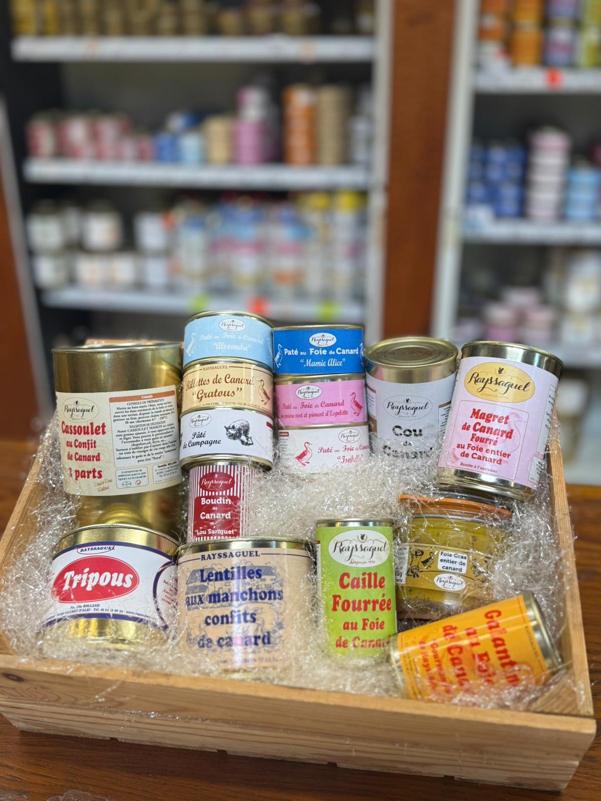 Panier gourmand producteur sud-ouest : coffret cadeau 100% terroir