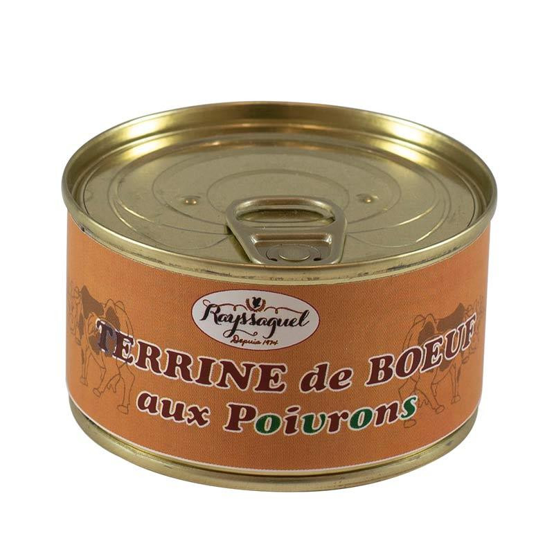 Terrine de Boeuf aux Poivrons (4 pers - 140 grs)