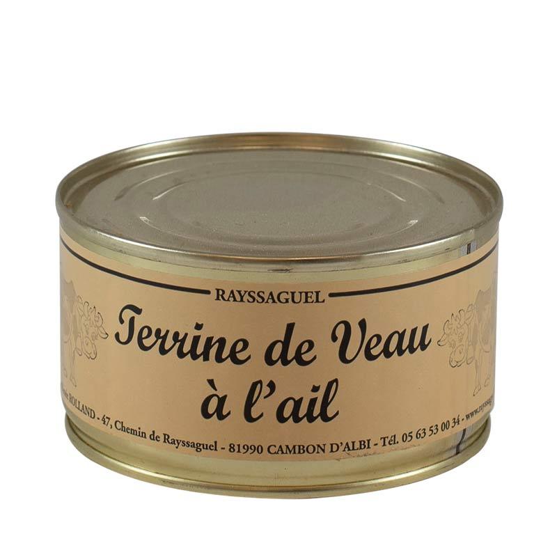 Terrine de veau avec ail (4 pers - 200 grs)