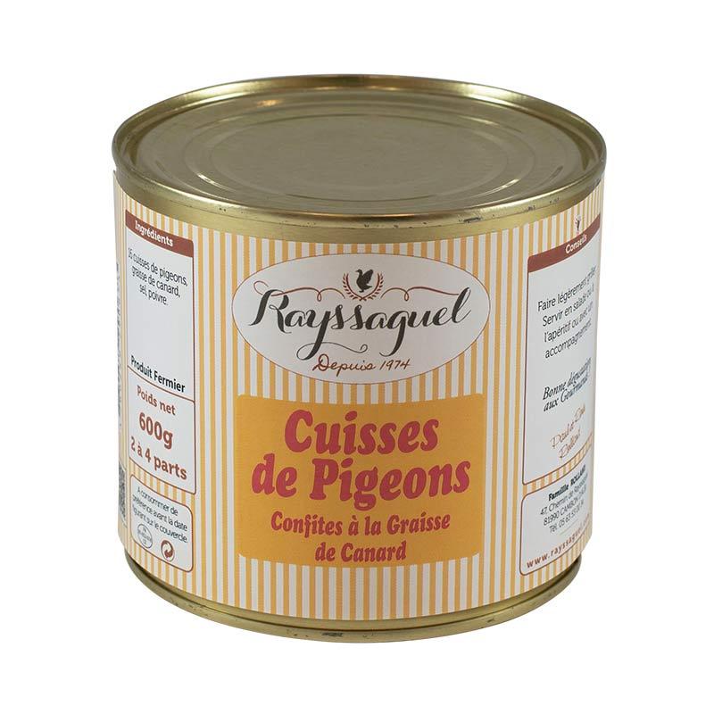 Cuisses de Pigeon Confites 4 Pers (600 gr)