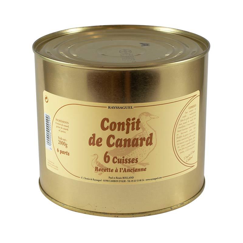 Que faire avec une boite de confit de canard ?