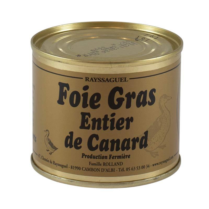 Foie gras de Canard entier - 200 gr - Origine Sud-Ouest - Rayssaguel