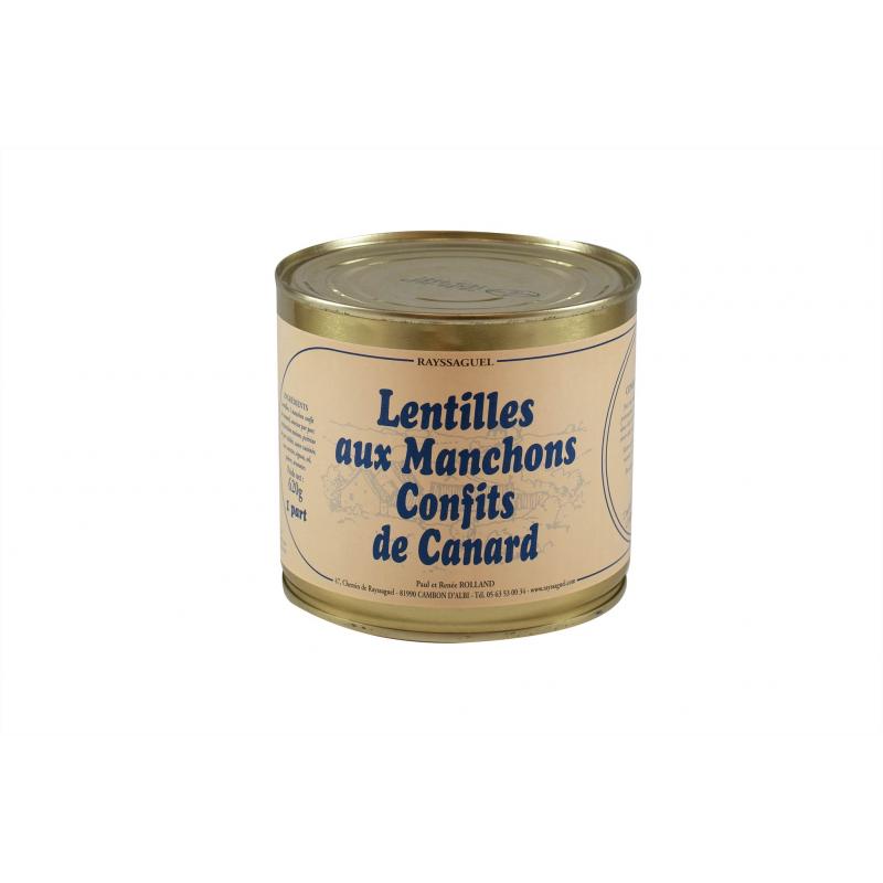 Lentilles Manchon Saucisse (620 Gr)