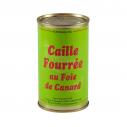 Caille désossé et farci au foie gras de canard - 190 gr