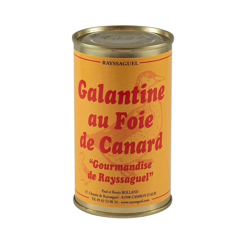Galantine au foie de canard (6 pers - 190 grs)