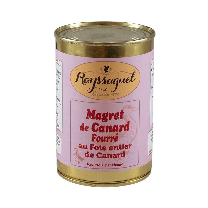 Magret de canard au foie gras (6 pers - 400 grs)