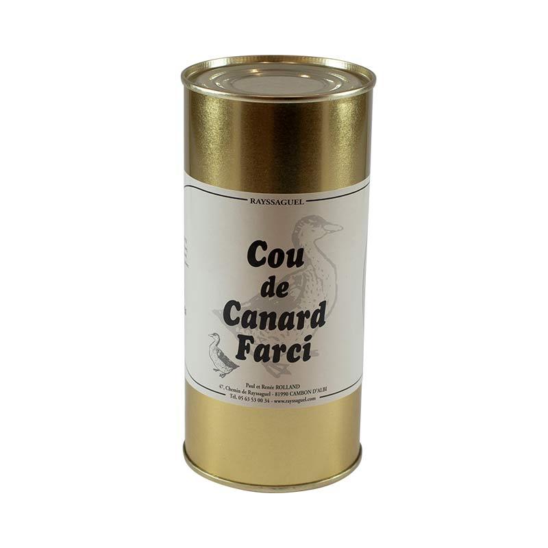 Cou farci confit  (8 pers - 570 grs)