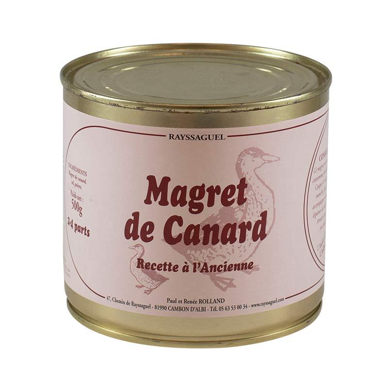 Magret de canard facon jambonneau (4 pers - 500 grs)