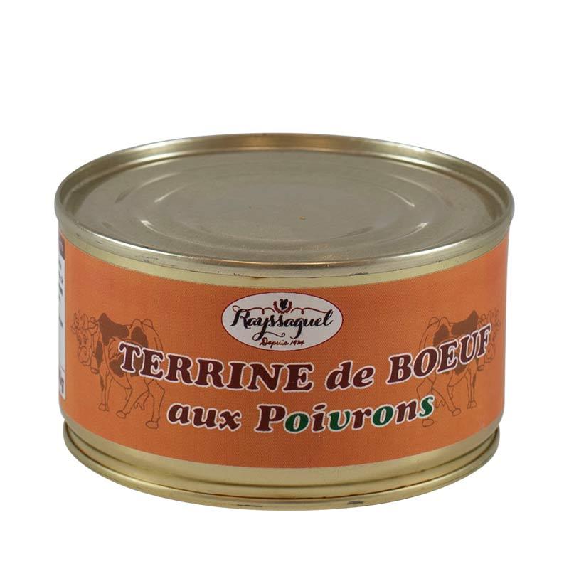 Terrine de Boeuf aux Poivrons (4 pers - 200 grs)