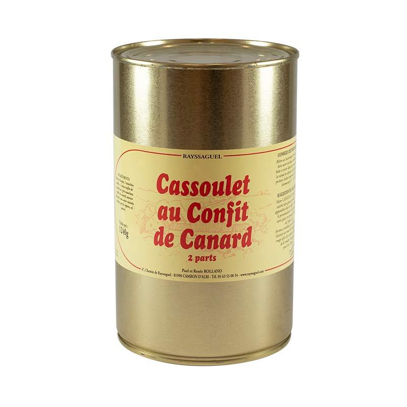 CASSOULET AU CONFIT DE CANARD (2 PERS - 1250 grs)