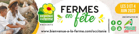 Porte ouverte avec le réseau Bienvenue à la Ferme : sujet, Fermes en Fête